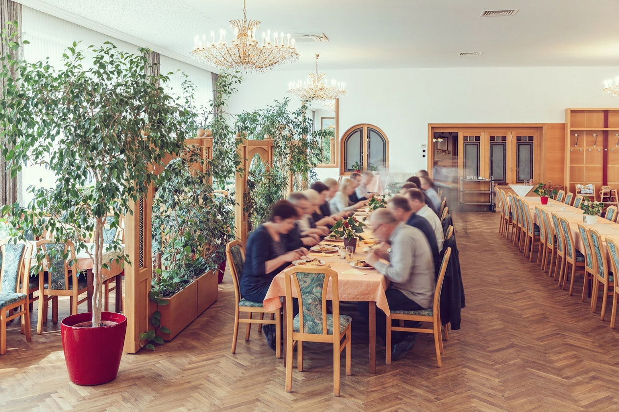 Gastlichkeit - Der große Saal - Landgasthof Riedisser